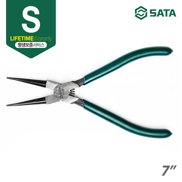 사타 SATA 내부 스냅 링 플라이어 7“(인치) 직선형