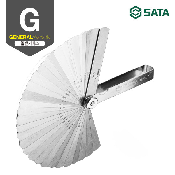 사타 SATA 휠러 게이지 세트 0.02-1.00MM (32PCS)