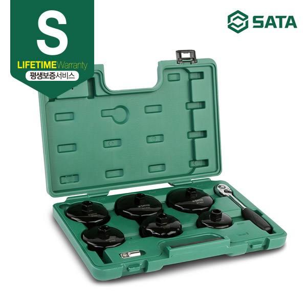 사타 SATA 엔드 캡 오일 필터 렌치 (8PCS)