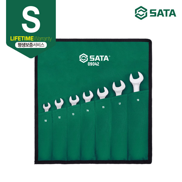 사타 SATA 플렉시블 기어렌치 세트(7PCS, MM)