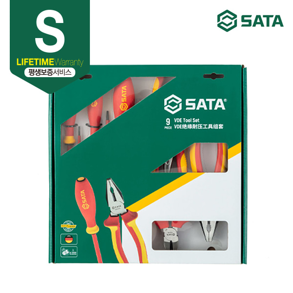 사타 SATA VDE 절연 공구 세트(9PCS)