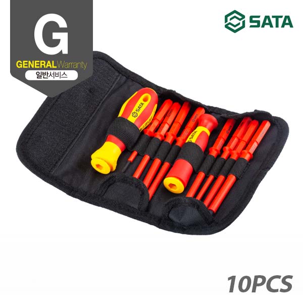 사타 SATA 교환식 스크류 드라이버 세트(10PCS)